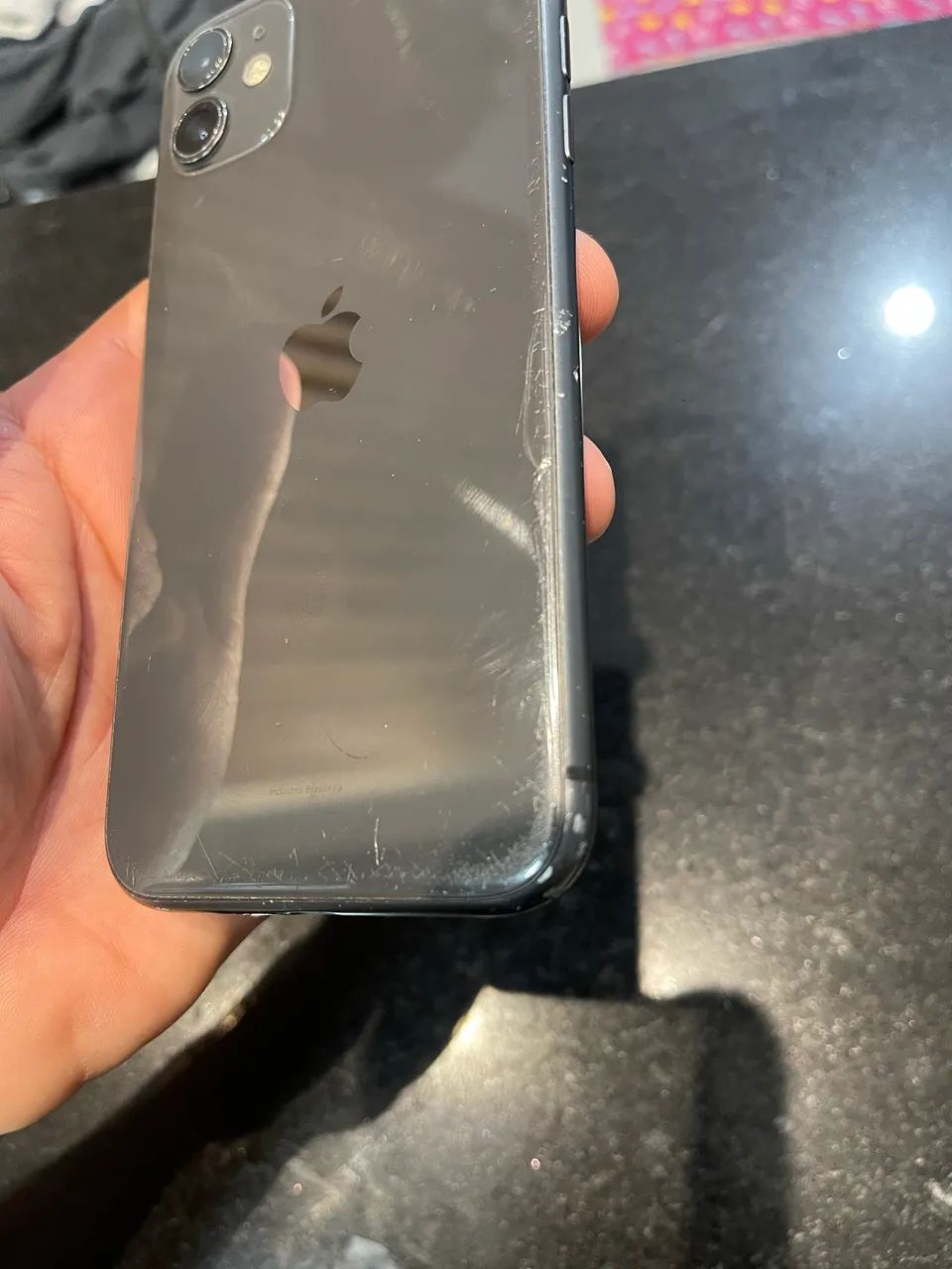 iPhone 11 Preto 128GB - Caixa + Bateria Nova e Tela Trocada - Foto 4
