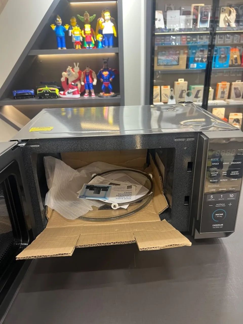 Micro - Ondas Midea 20l Prata 220w - Foto 3