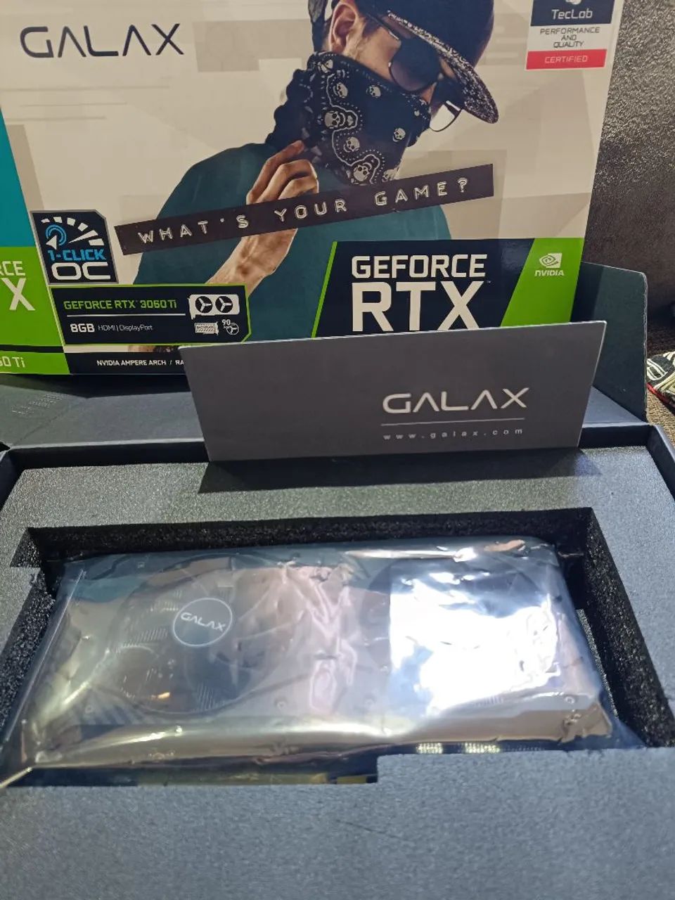 Placa Galax RTX 3060 TI 8gb - Foto 2