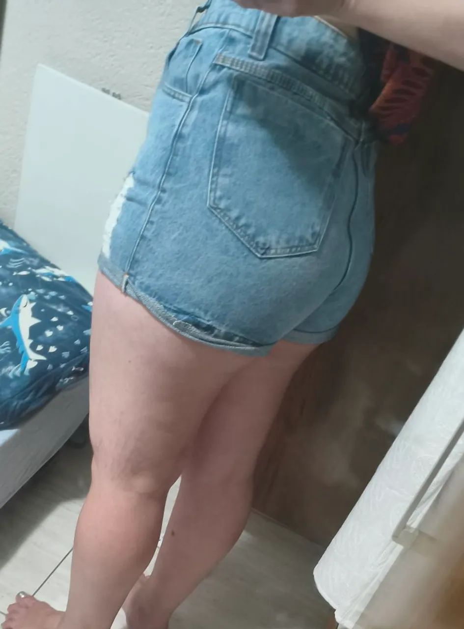 Short jeans Tam 40 - Foto 2