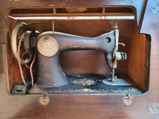 Máquina de costura Singer - 1910 - Foto 4