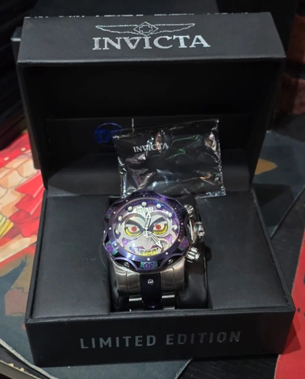 Relógio Invicta Limited Edition Joker DC Comics