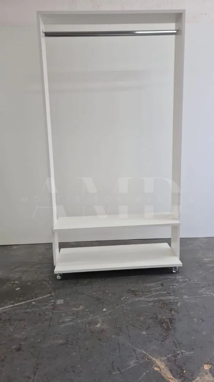 Arara em mdf branco 18mm  - Foto 3
