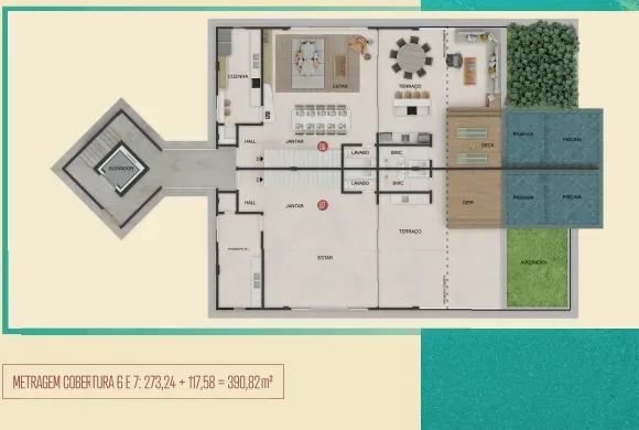 PLANTA 224m²