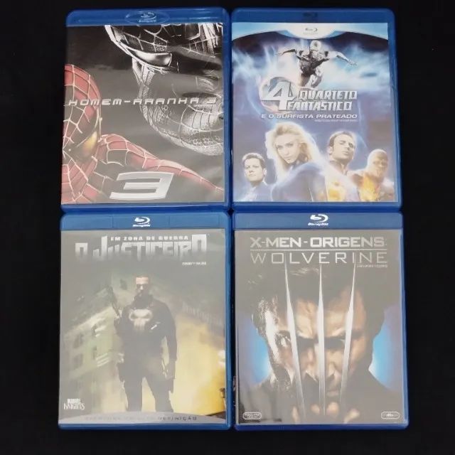 COLEÇÃO COM 36 FILMES MARVEL EM BLU-RAY - Foto 4