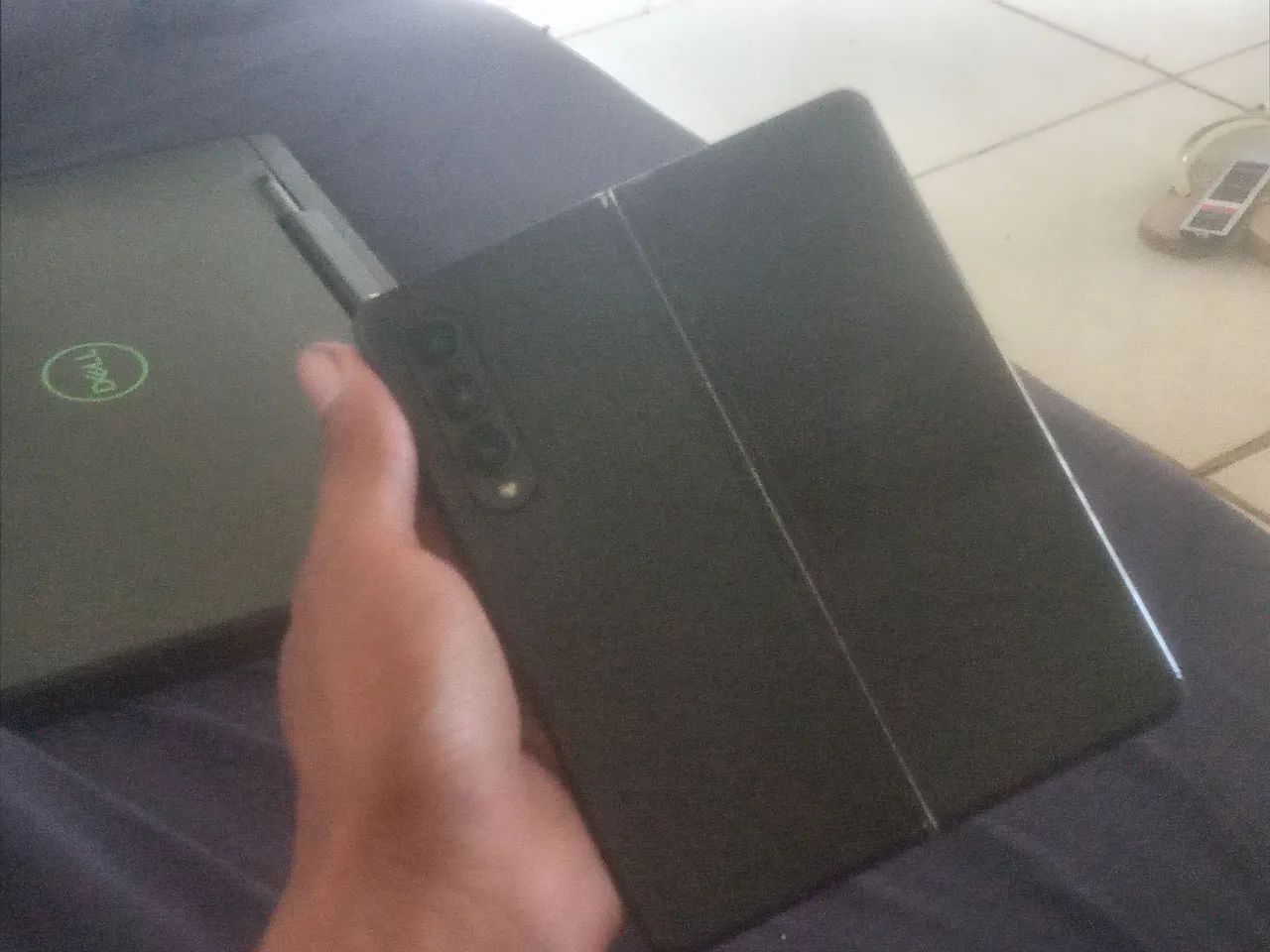 Galaxy z fold 3 com defeito  - Foto 2