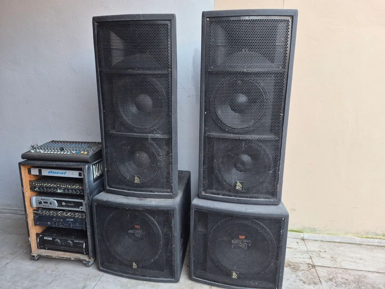 VENDO SOM PROFISSIONAL COMPLETO 