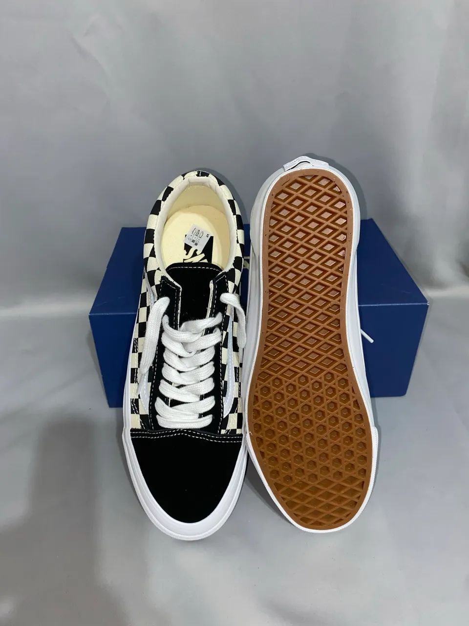 Vans Old Skool LX Checkerboard - original e novo  - Foto 3