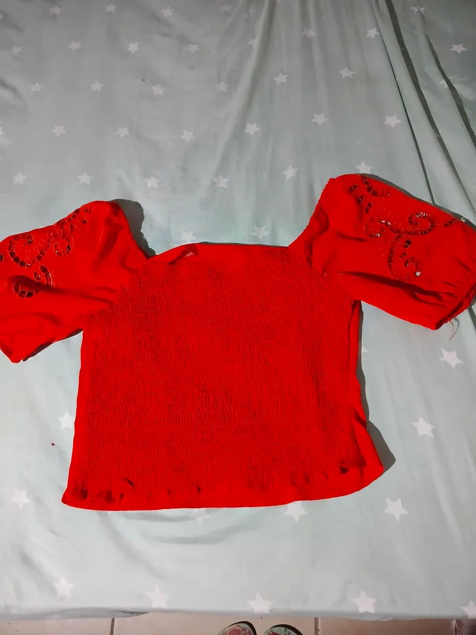 Blusa estilo croped laranjada  - Foto 2