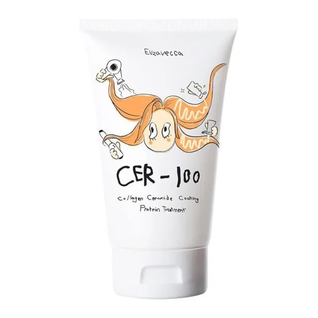 Elizavecca Cer100 Máscara Capilar de Colágeno e Ceramida Restauração - 100ml - Foto 2
