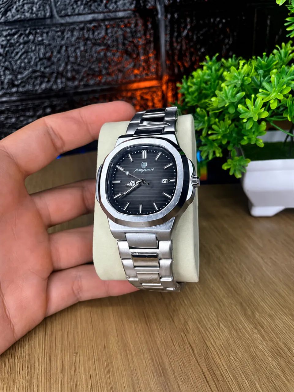 Relógio Poedagar 613 Deluxe em aço inoxidável - Foto 3
