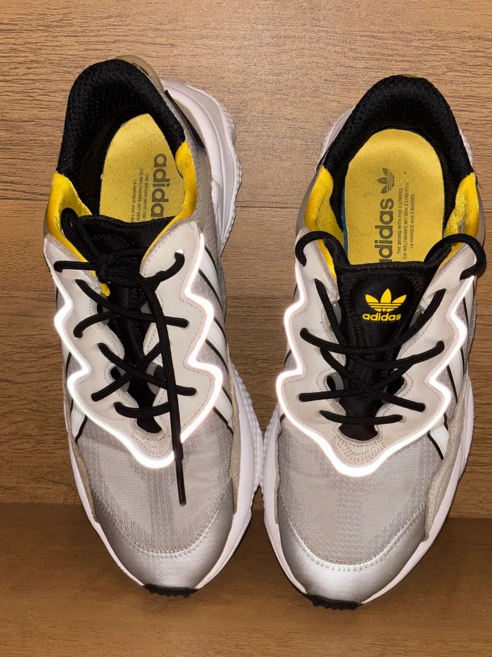 Adidas Ozweego - Branco e Amarelo - 41BR - Foto 2