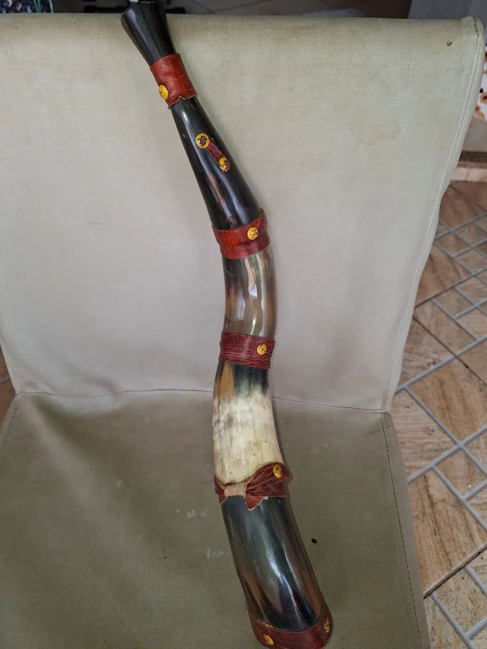 Berrante de chifre 50 cm 
