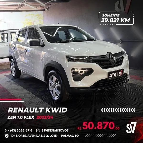 Renault Kwid Zen 1.0 Flex 12V 5P Mec. 2024