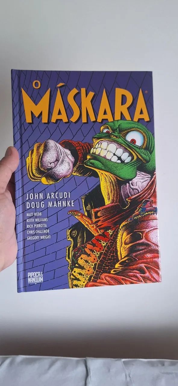 Hq capa dura O Máskara - Pipoca e Nanquim - Livros e revistas