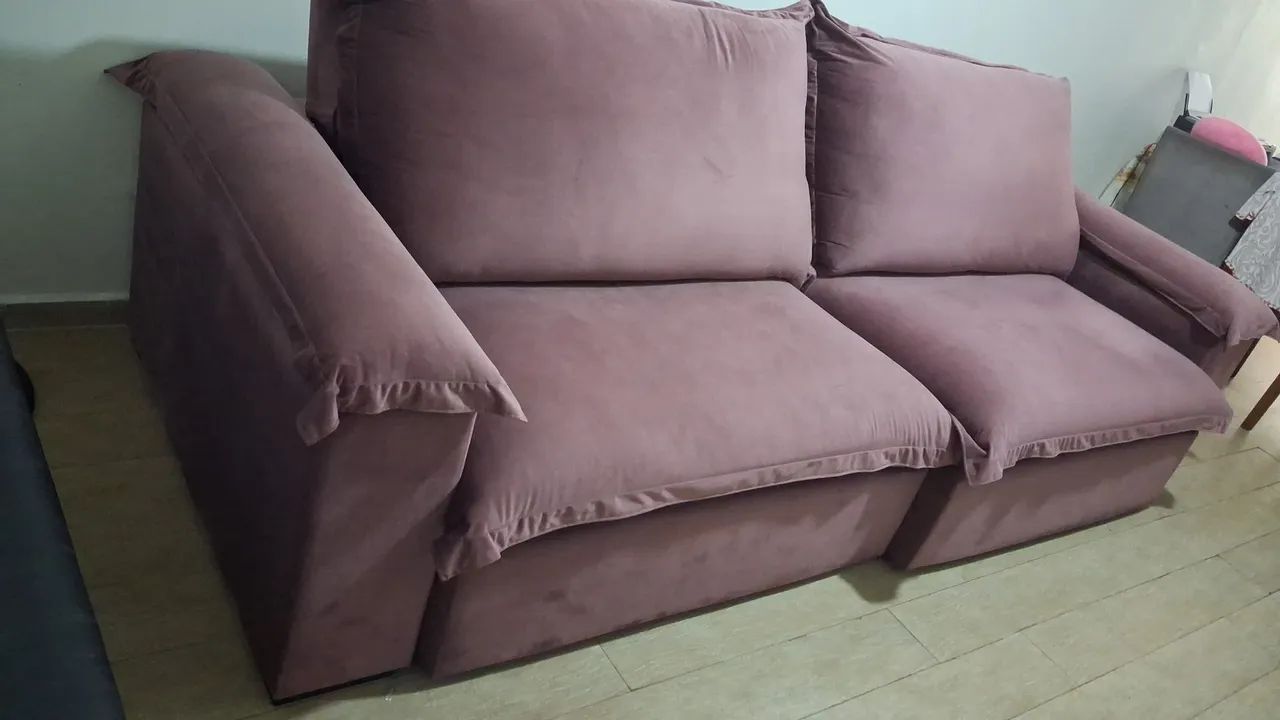 Sofá retratil e reclinavel - Foto 5