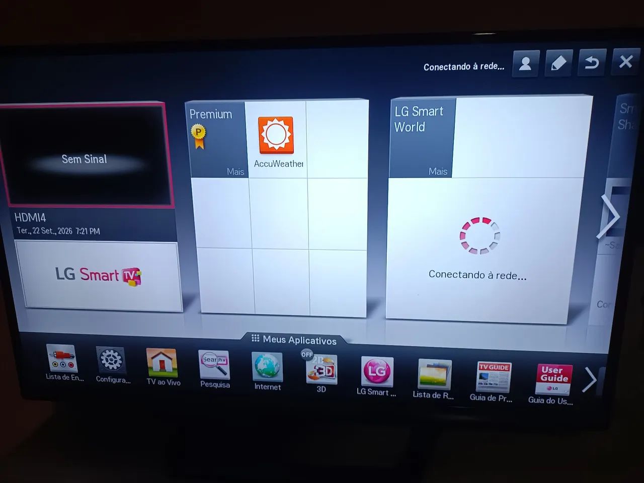 SMART TV LG 47 POLEGADAS SEM DEFEITOS