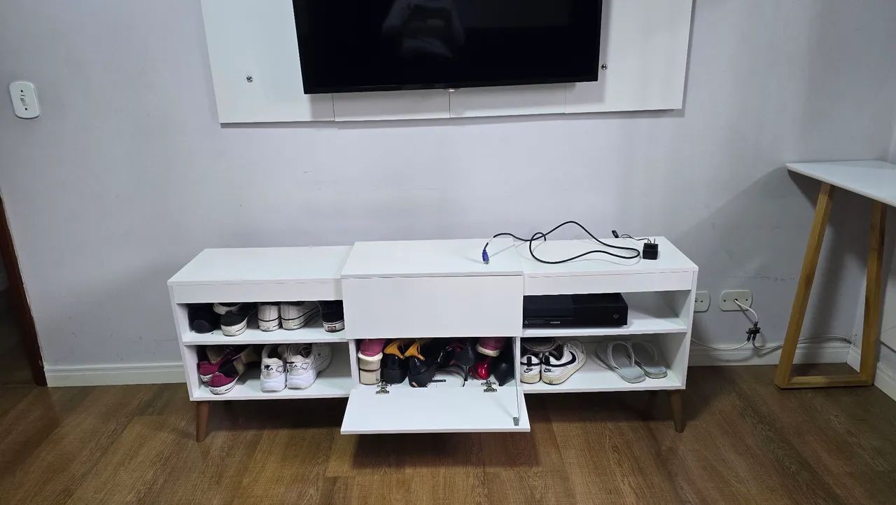 Rack com painel