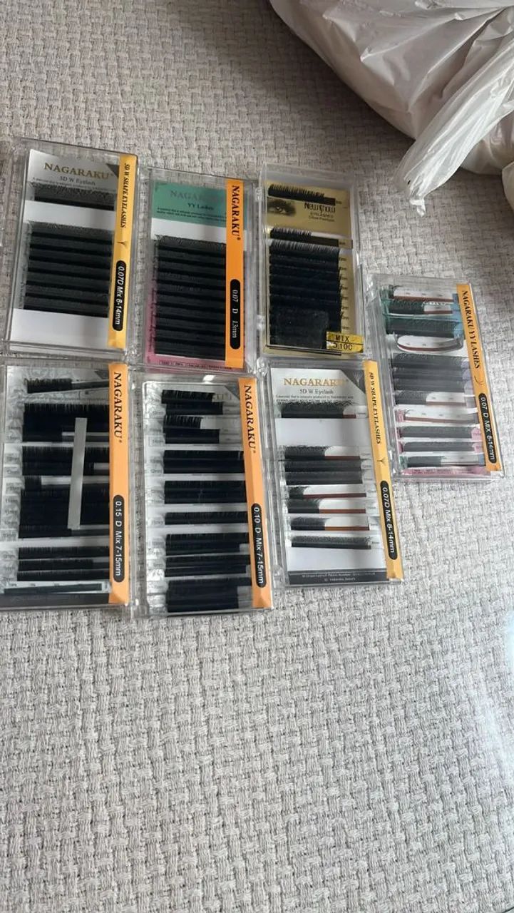 Kit completo para alongamento de cílios  - Foto 4