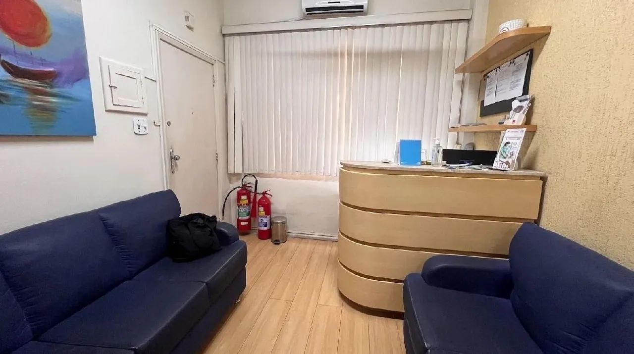 Sala Comercial Mobiliada - 32 m² -  Praça Saens Peña - Foto 2