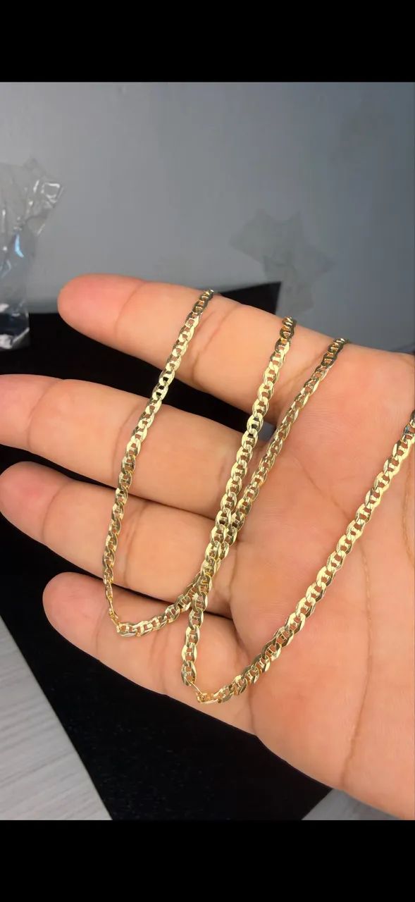 Corrente ouro 18k 60cm 11.7g