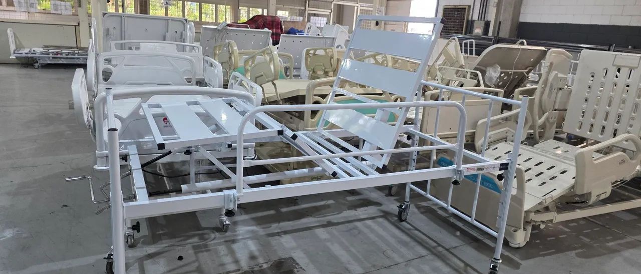 Cama manual hospitalar 