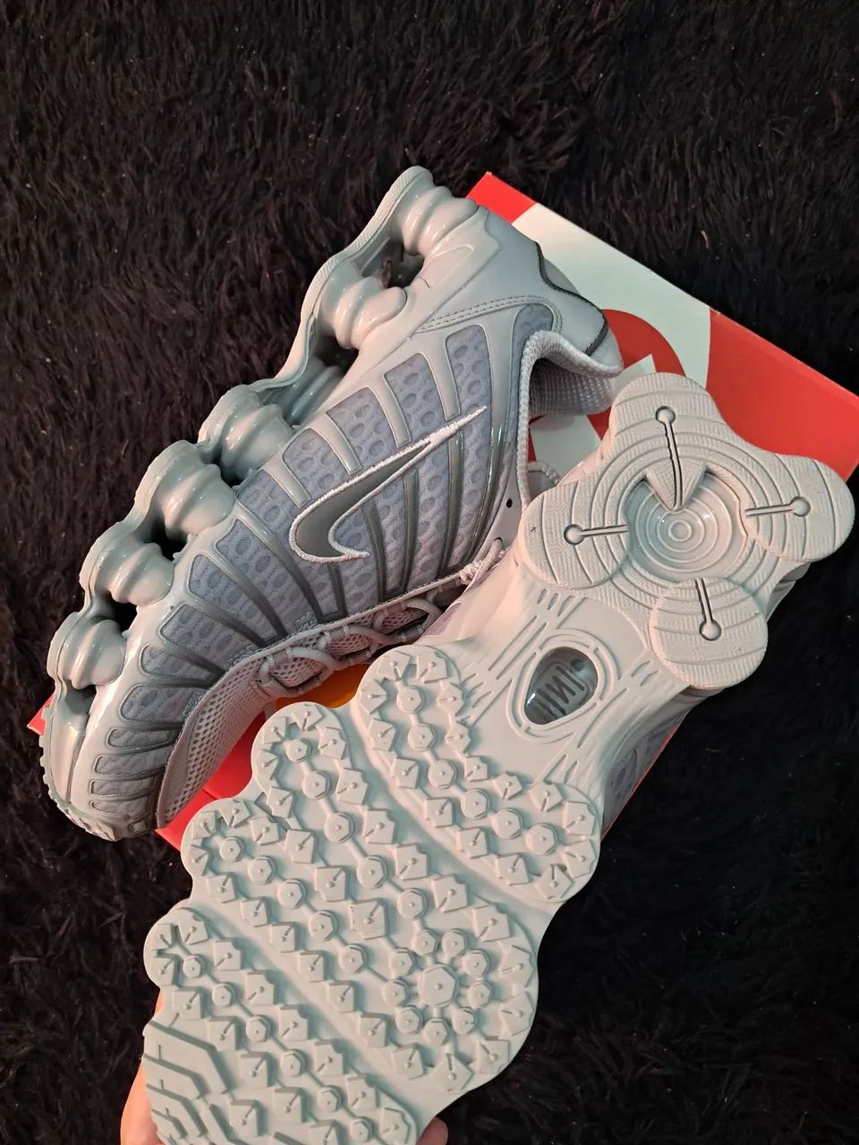 Nike Shox TL CINZA Nº43 - Foto 3