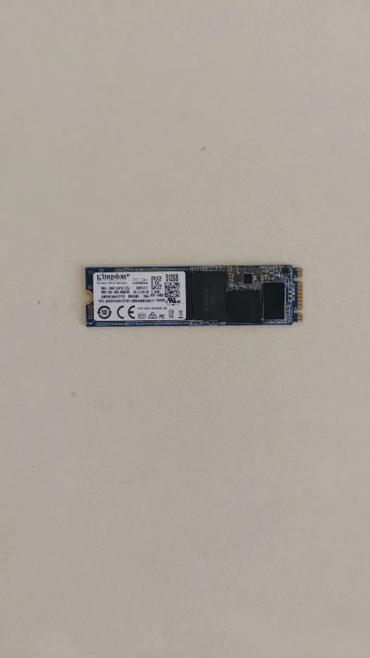 SSD 512gb nvme m2 da kingston (funcionando perfeitamente) - Foto 3