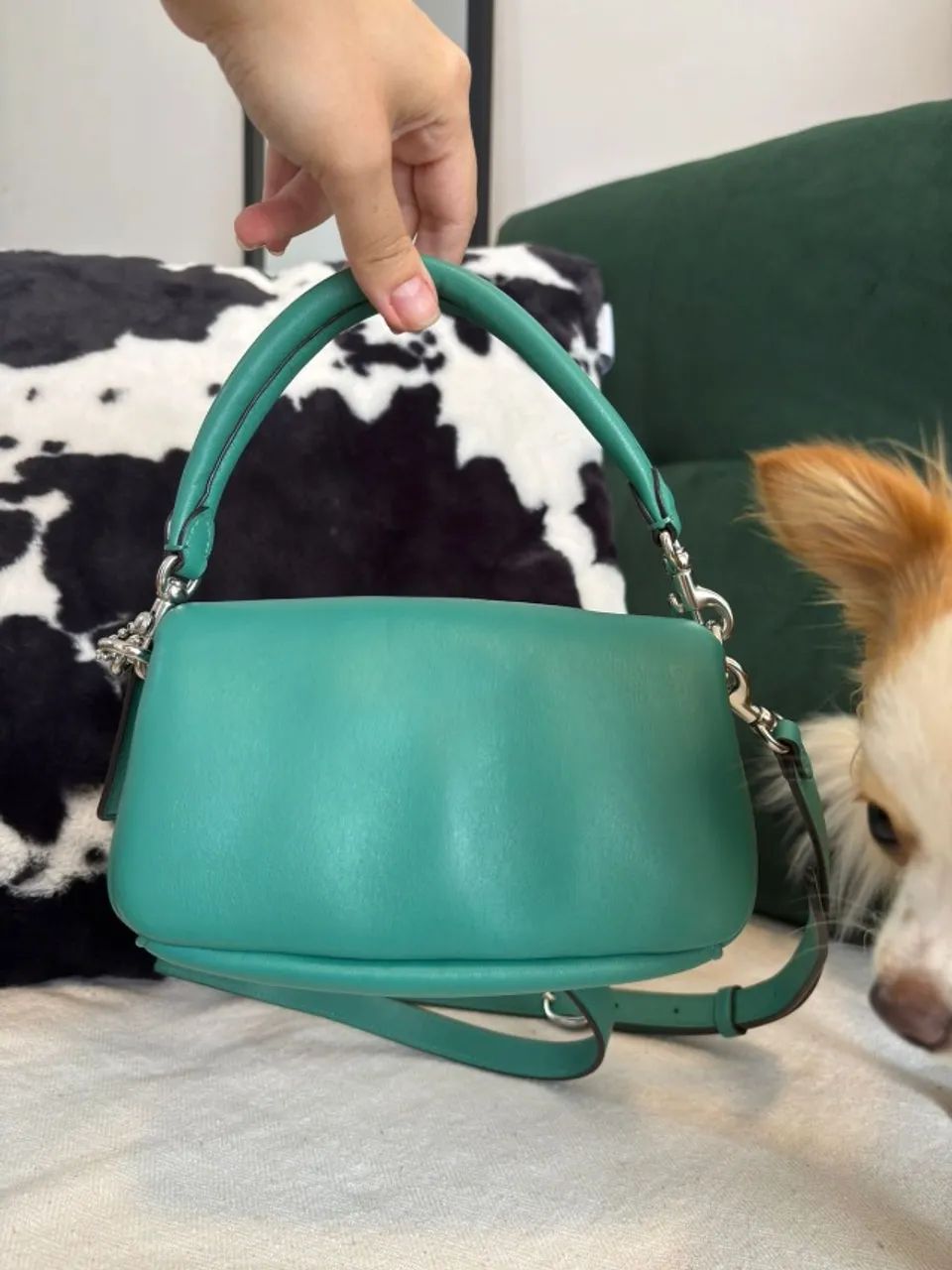 Bolsa Coach Pillow Tabby 18 Original  - Foto 4