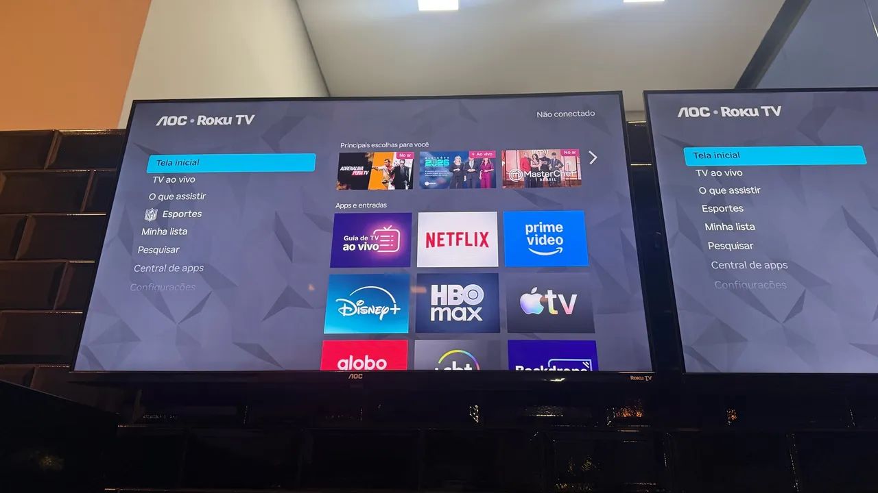 TV AOC Roku 43 polegadas  - Foto 3
