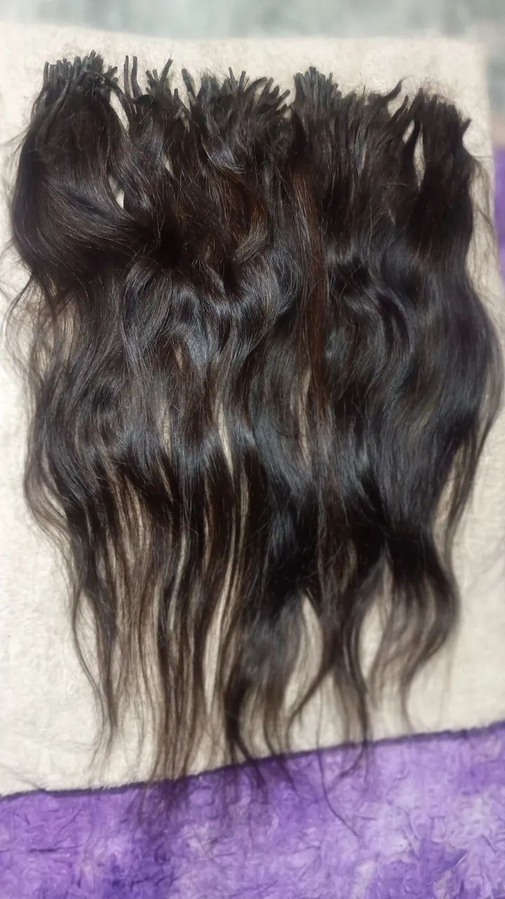 Cabelo humano liso ondulado - Foto 4
