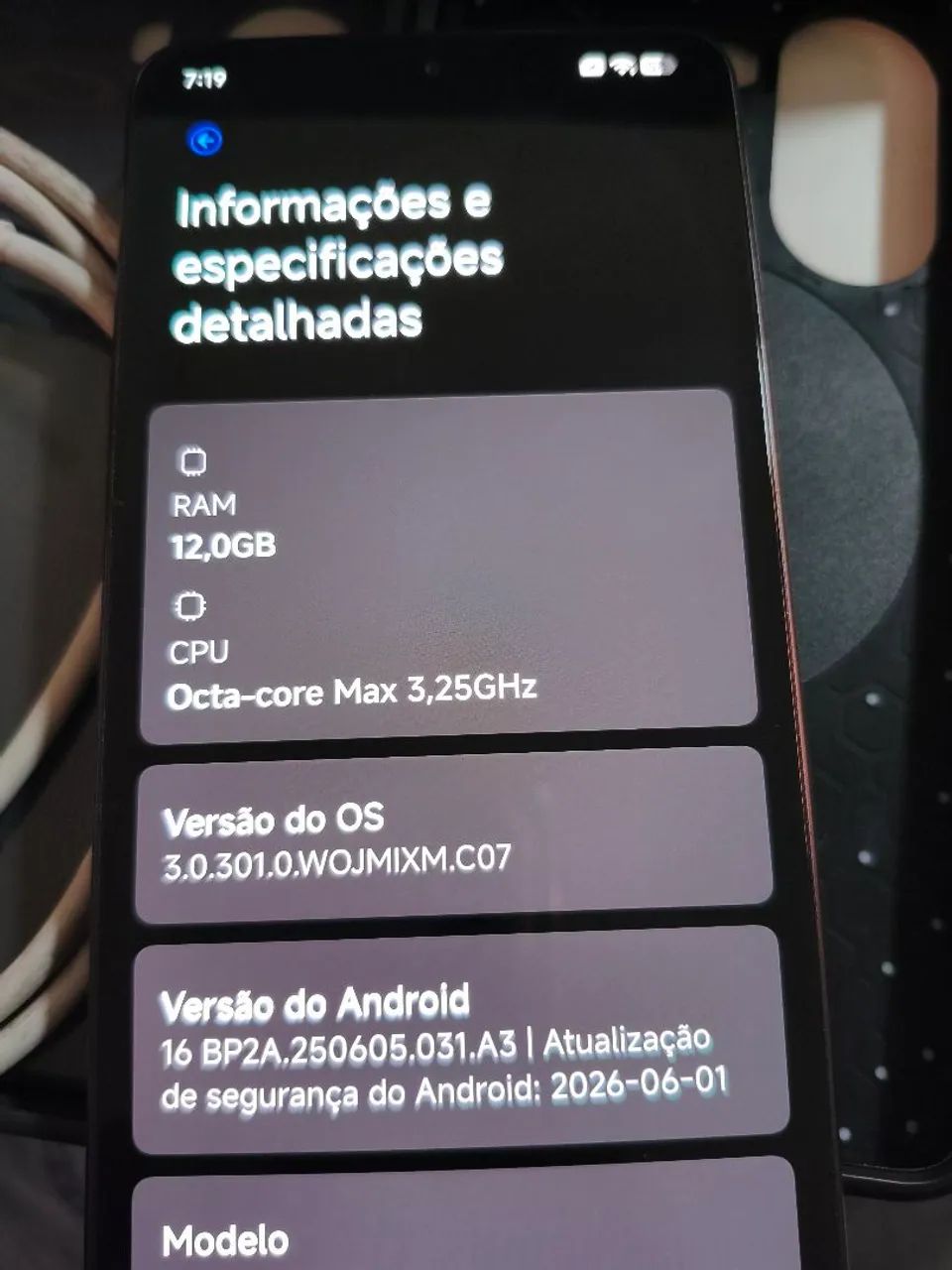 POCO X7 PRO 5G( preço final, o usado mais novo da olx) - Foto 3