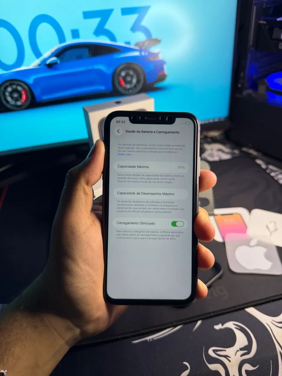 iPhone 11 128gb 81% saúde da bateria (original) - Foto 2