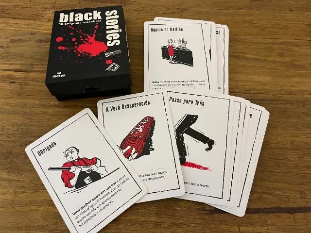 Black Stories Jogo de cartas - Foto 4