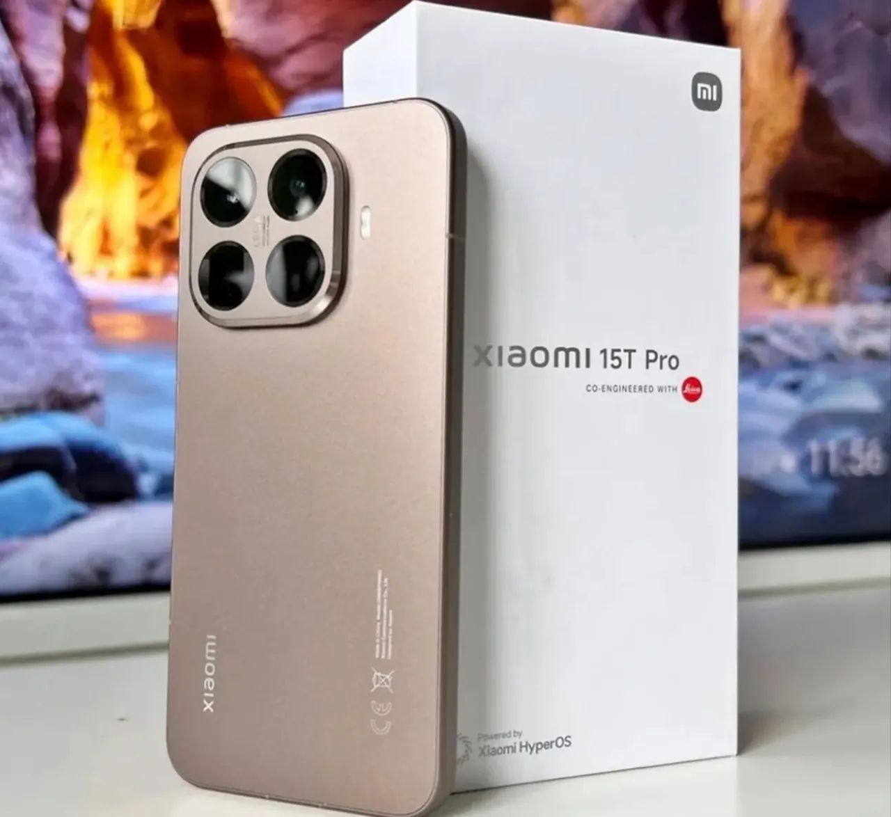 Xiaomi 15T Pro 512/12-Dourado Entregamos Grátis 