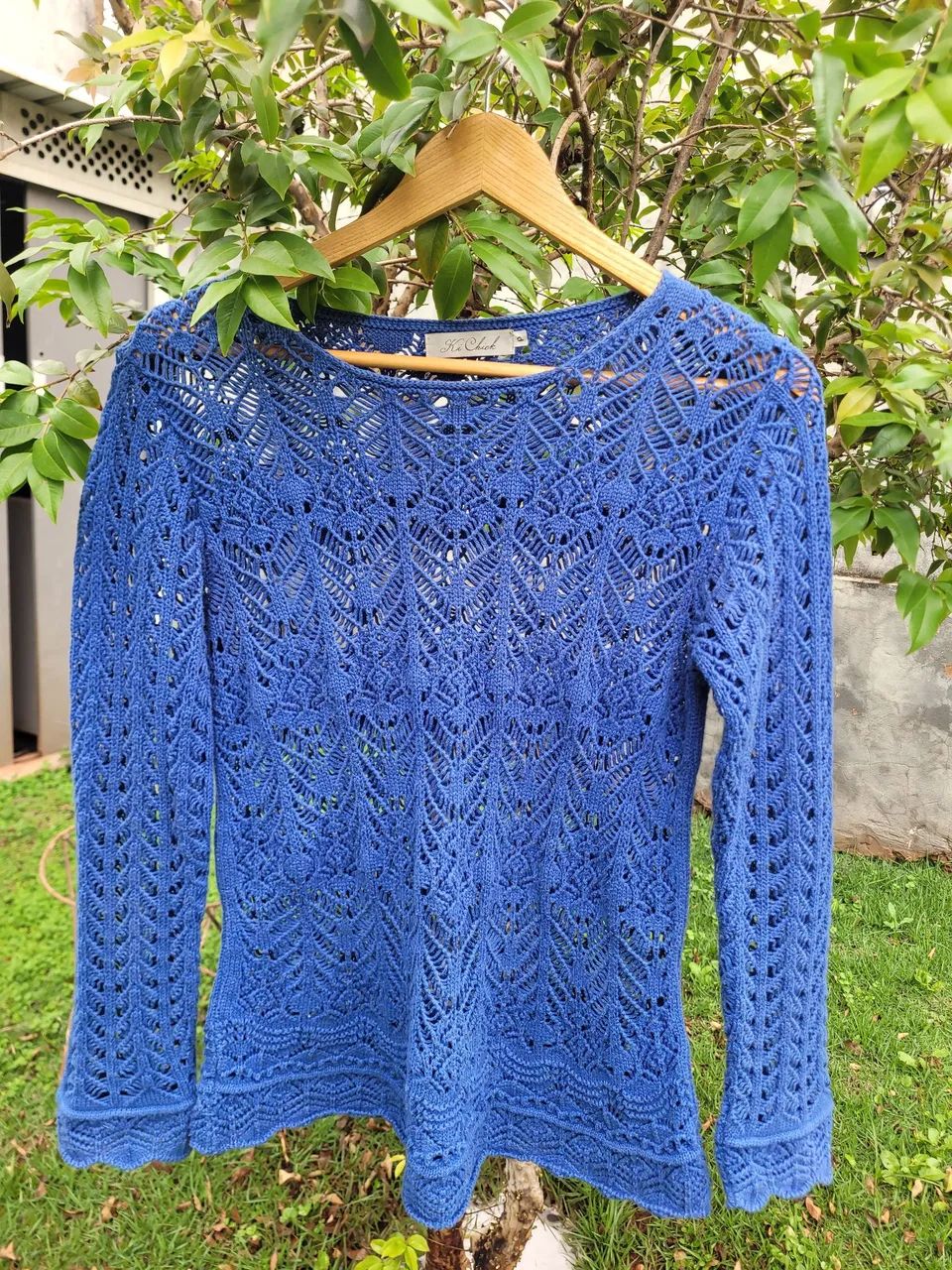 Blusa crochê