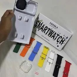 Smartwatch S20 Series | 7 Pulseiras + carregamento sem fio |  chamadas por bluetooth
