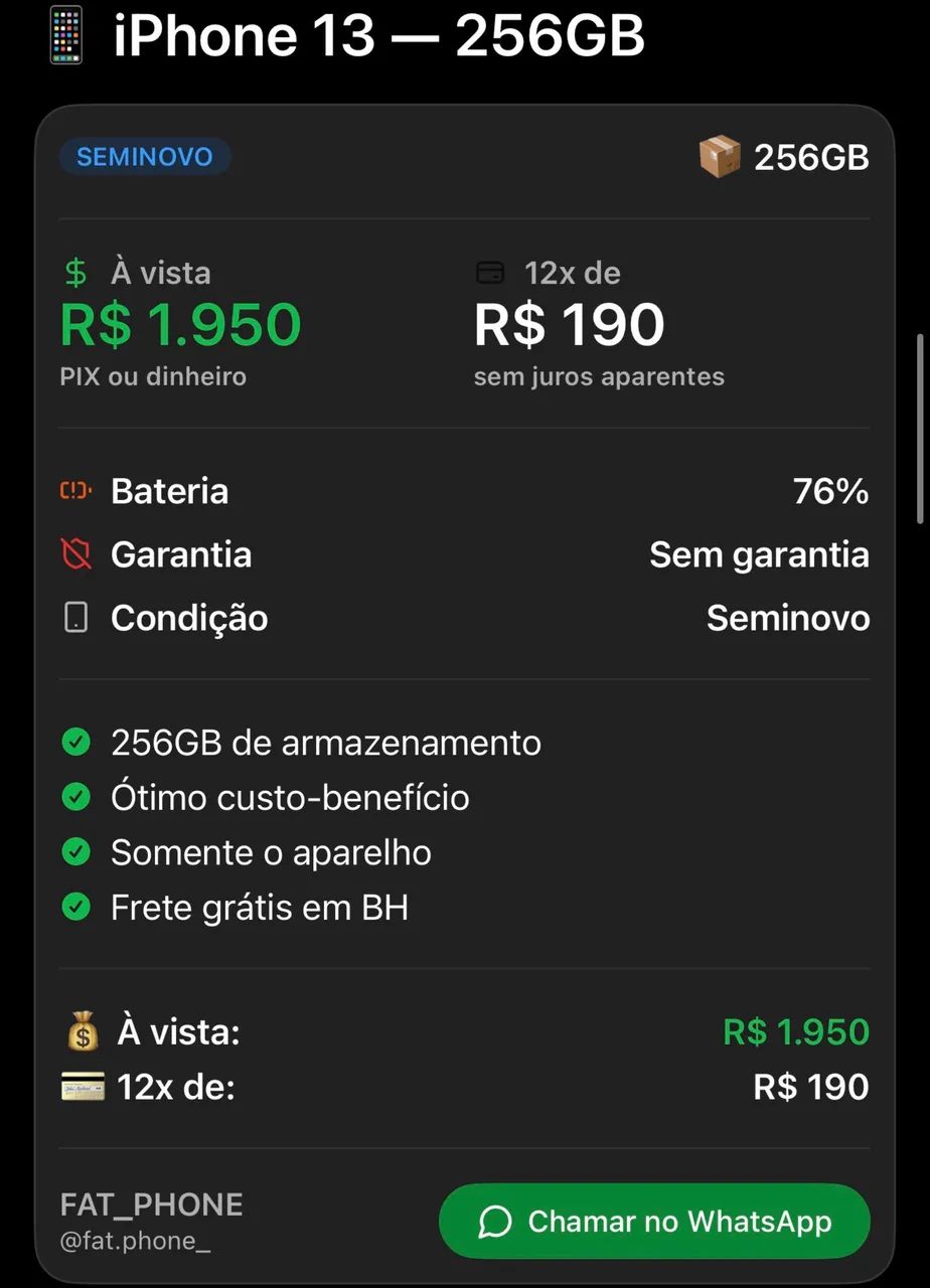 IPhone 13 256 g  - Foto 3