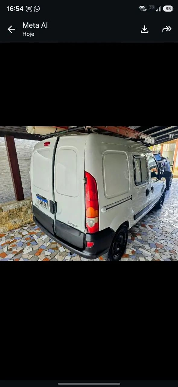 Renault Kangoo Express Hi-flex 1.6 16V 2009 - Foto 2