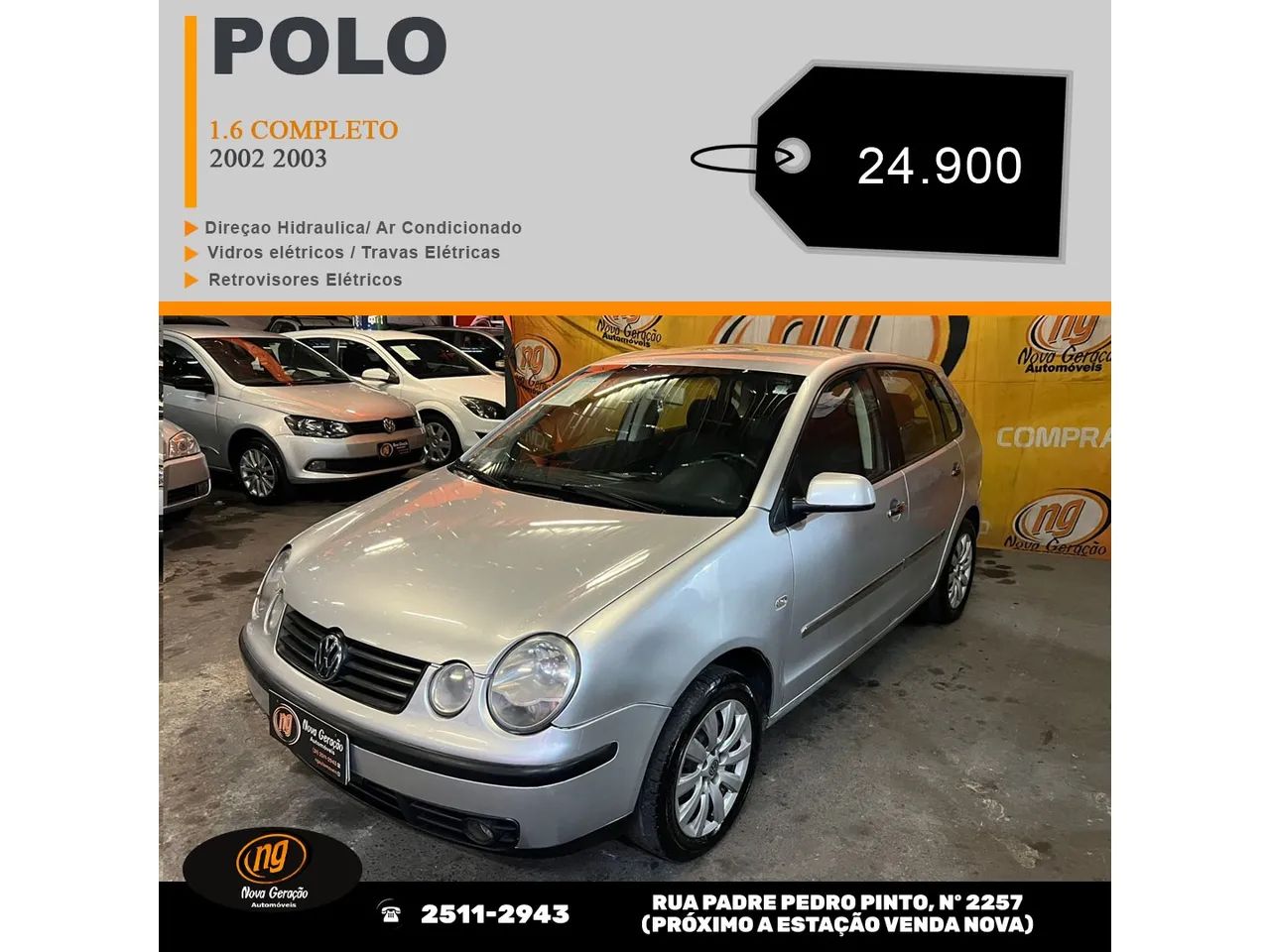 Volkswagen Polo 1.6 MI/ S.ouro 1.6mi 101cv 8V 5P 2003