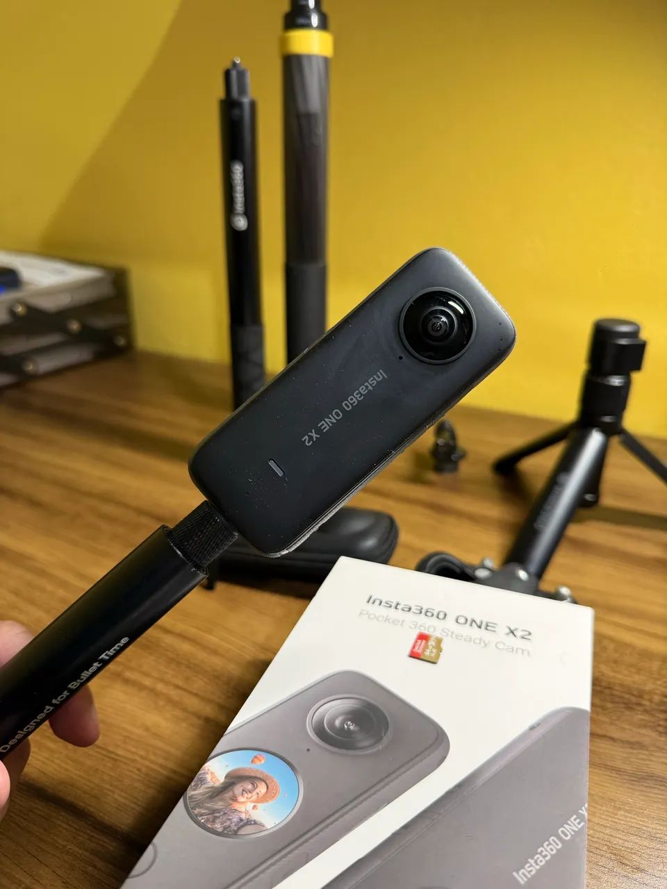 INSTA360 X2 + ACESSÓRIOS  - Foto 3