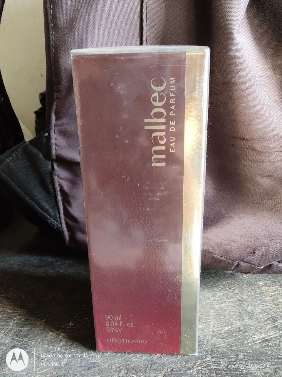 Perfume Malbeque meia a descrição 