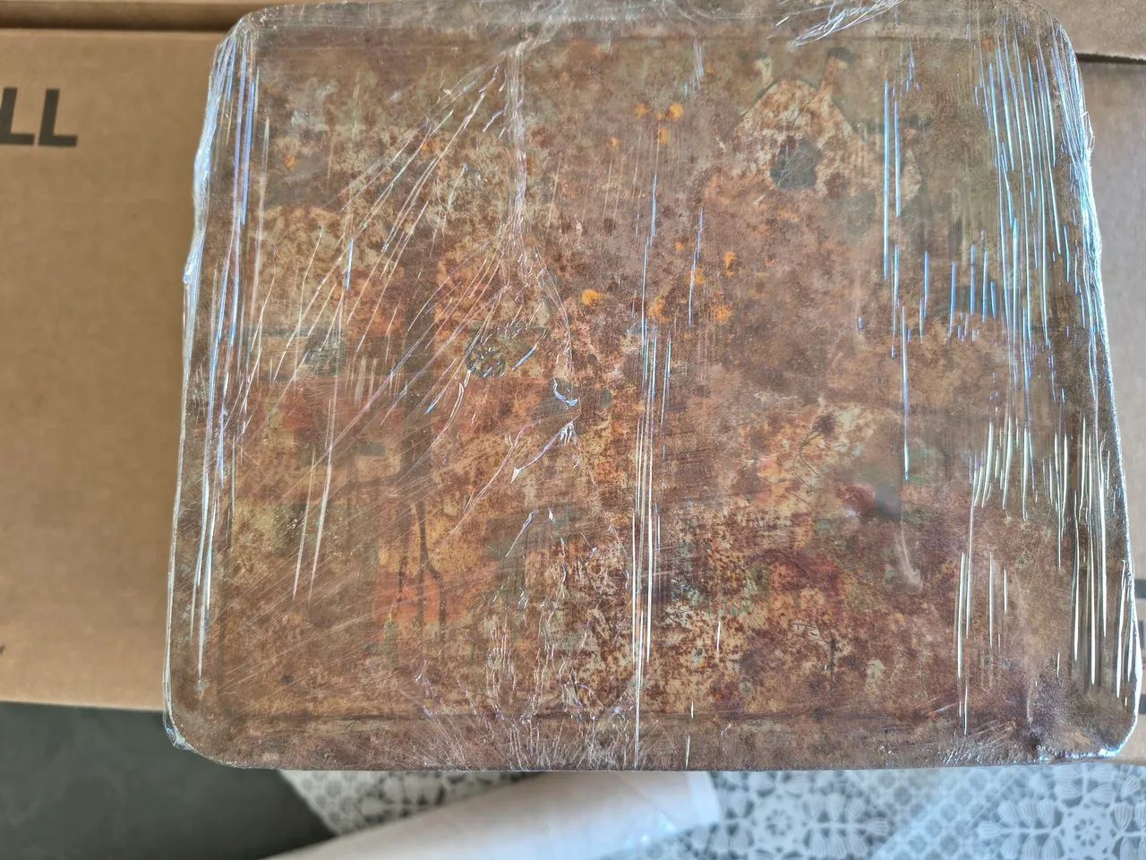Lata antiga Vintage para restauro - Foto 2