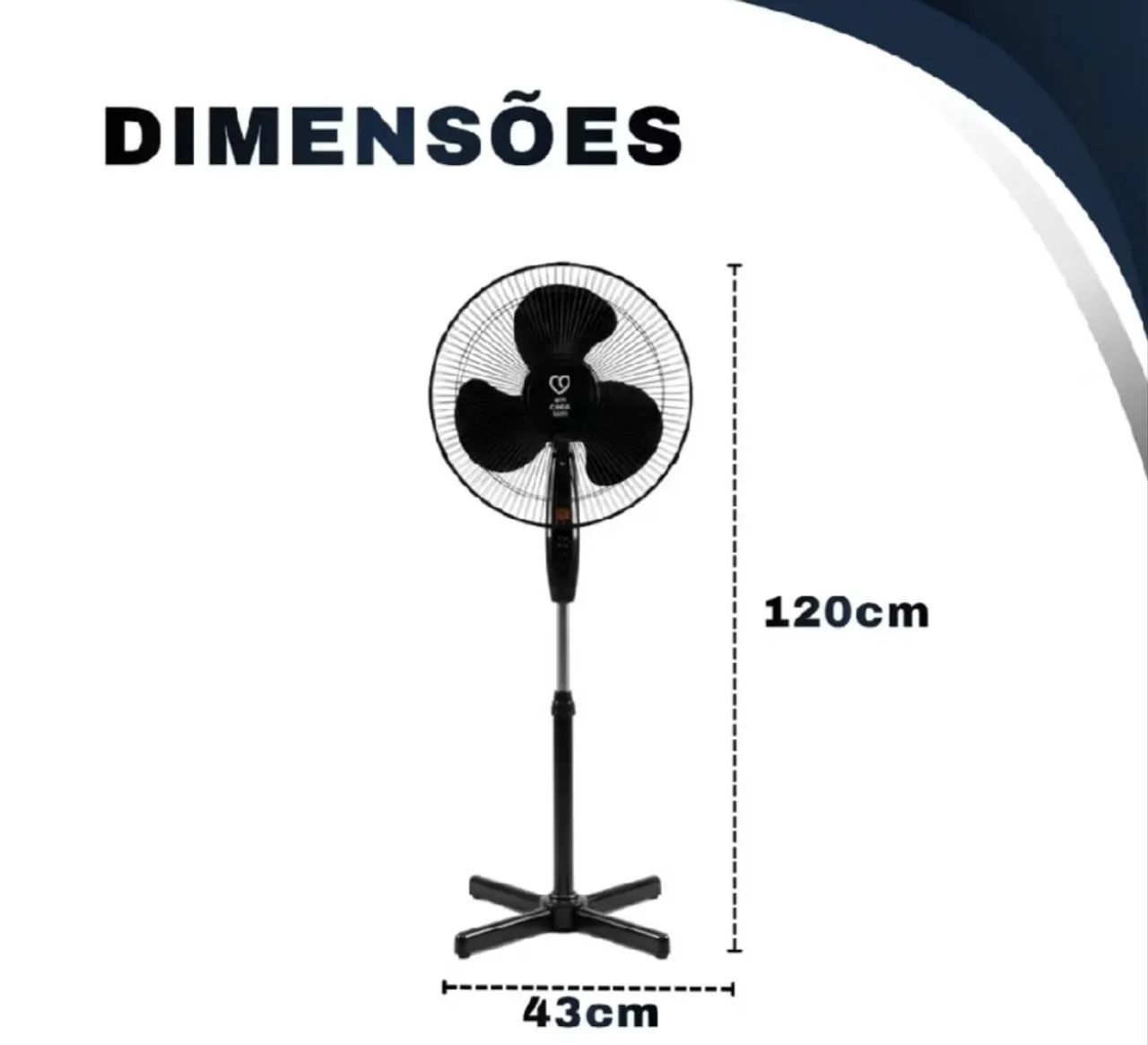 Ventilador de chão  - Foto 3