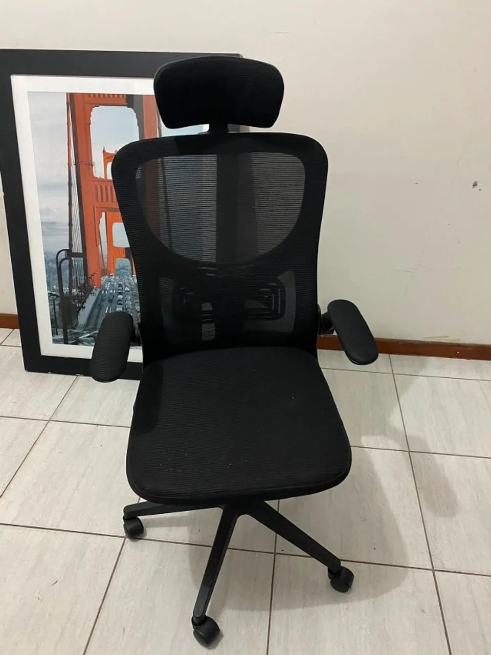 CADEIRA ERGONOMICA  GIRATÓRIA  MARCA: VITA