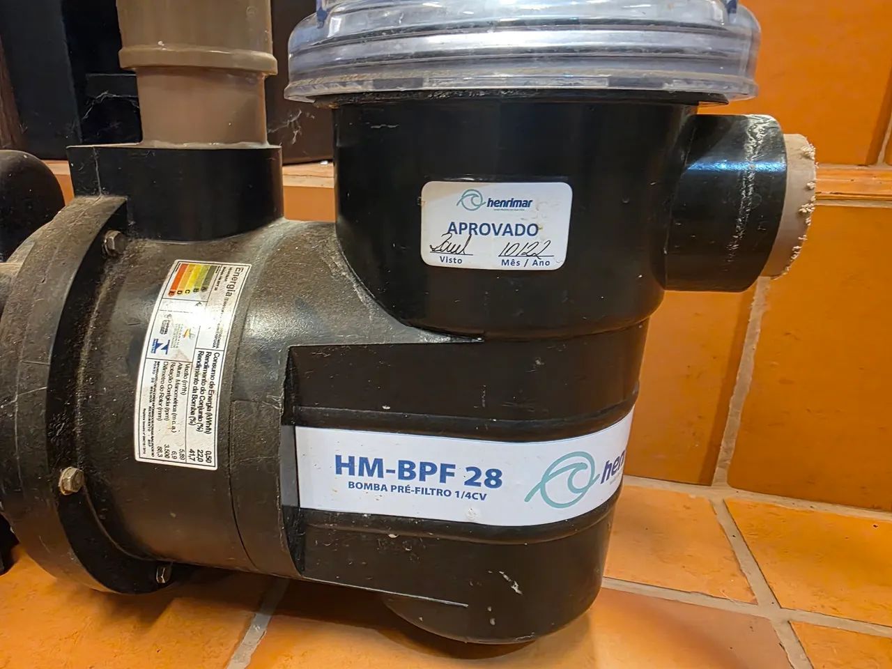 Kit Filtro de areia, Motobomba e bomba centrífuga para piscina - Foto 2