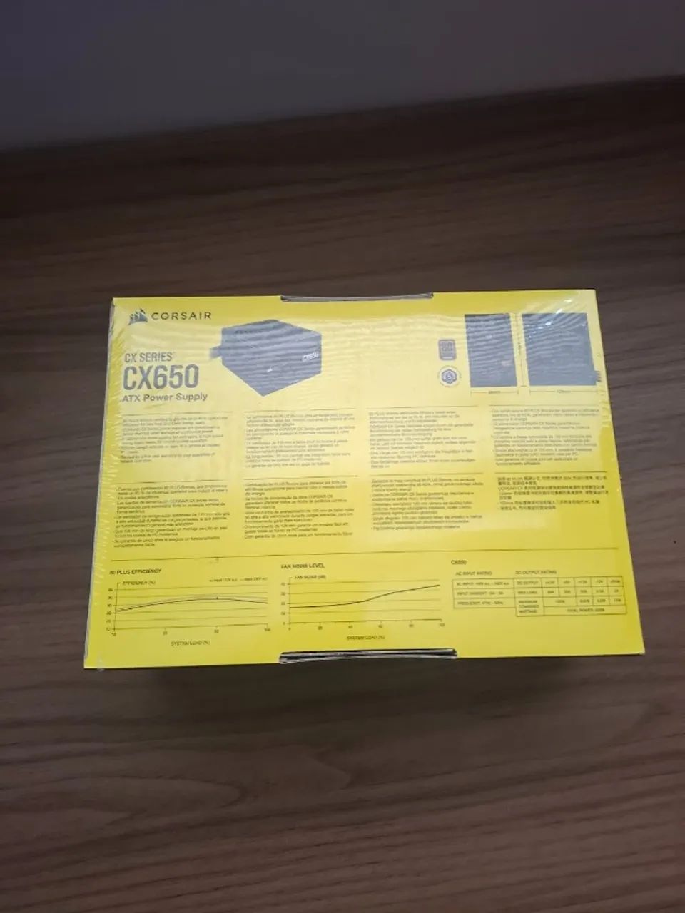 Fonte Corsair CX650, 650 Watts (Nova, Lacrada) - Foto 4