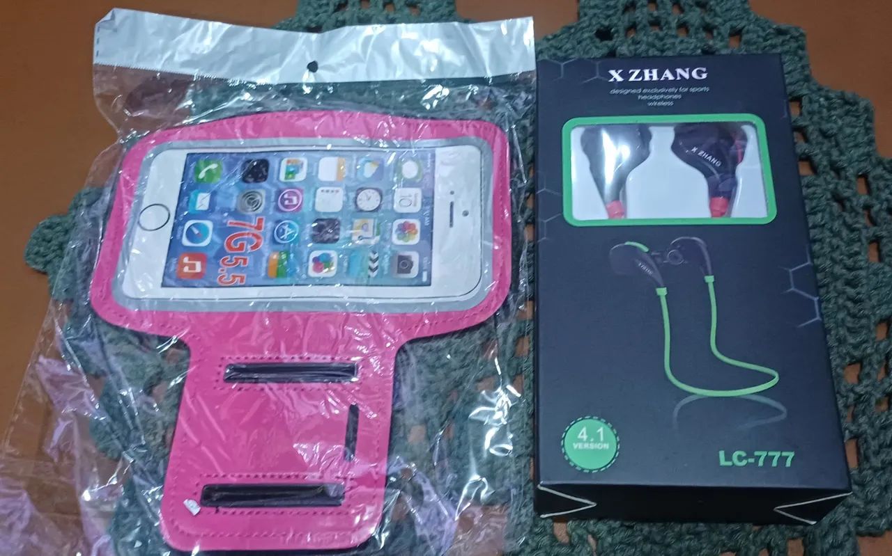 Fone Bluetooth Intra-Auricular + Braçadeira  - Foto 3