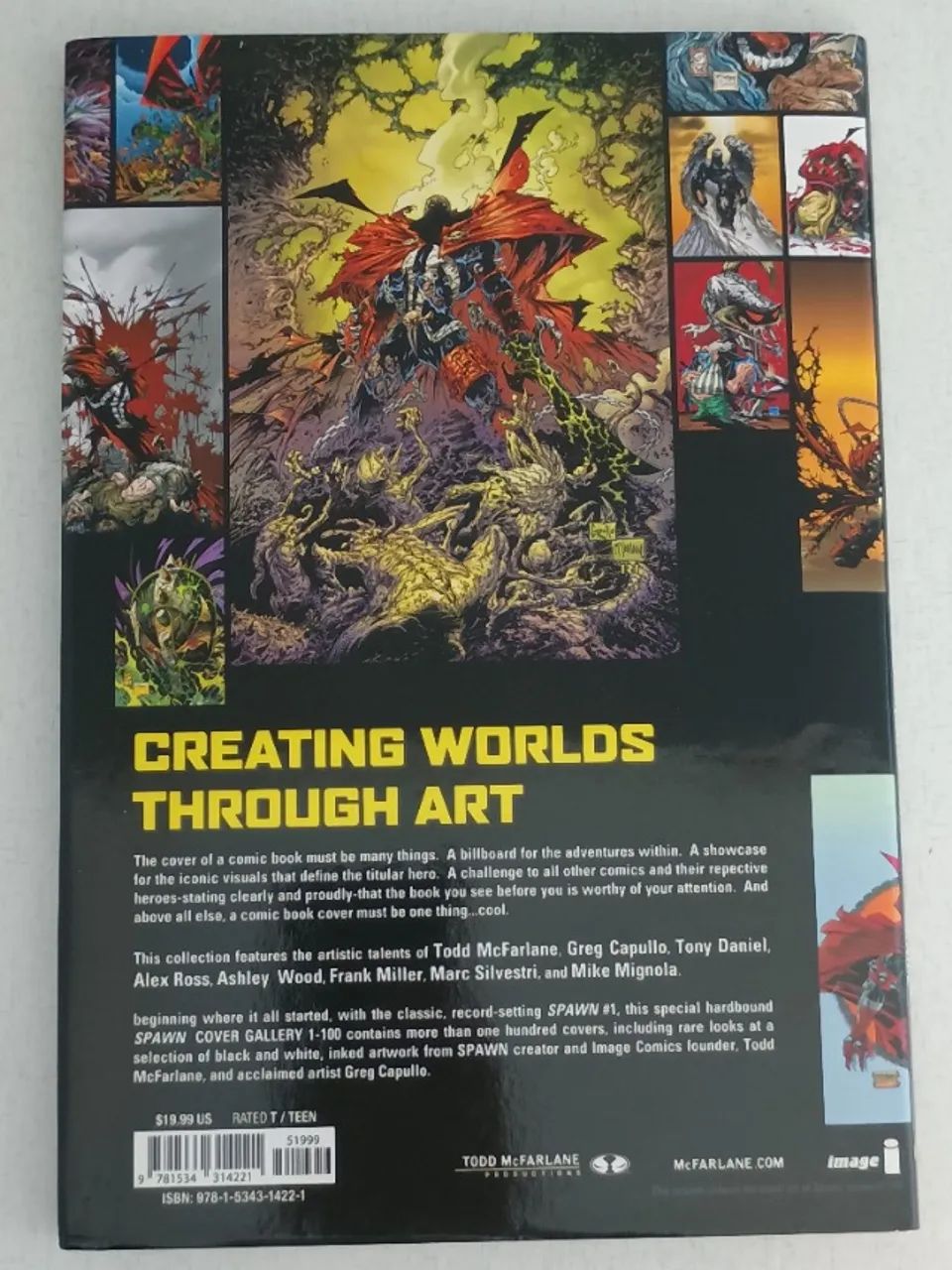 Spawn Cover Gallery Volume 1 Capa Dura Importado McFarlane - Foto 2