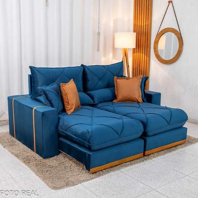 Sofá Retrátil e Reclinável Gran Bello 2.00m   Produto Novo!  Pronta Entrega! - Foto 2